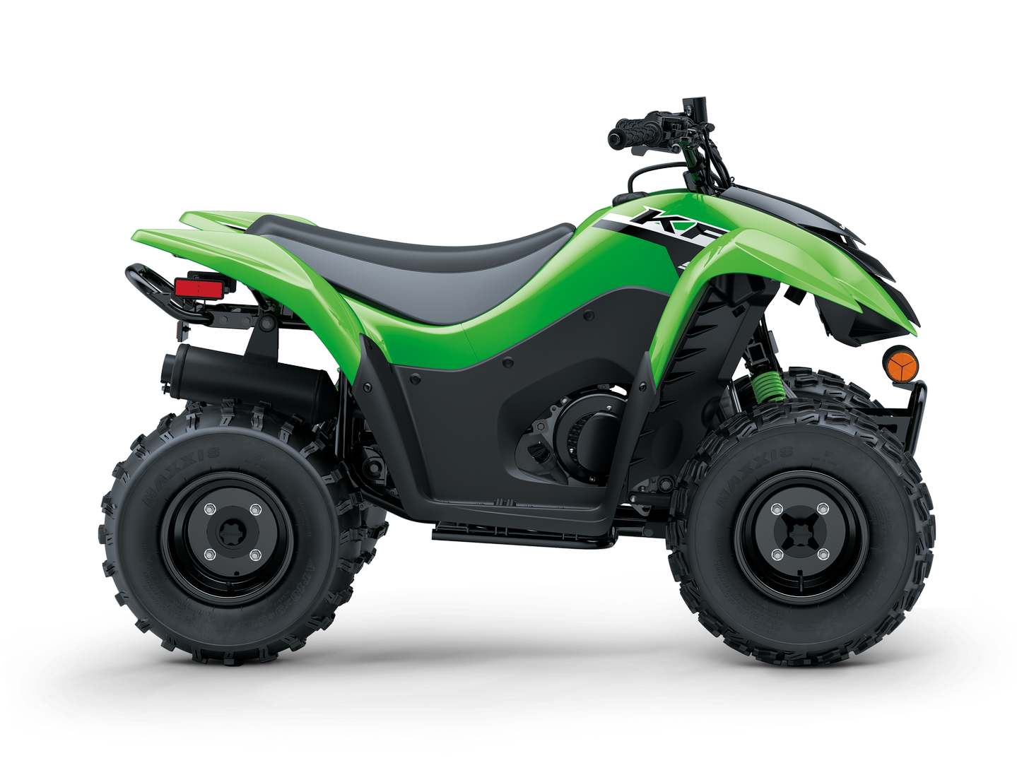 Kawasaki KFX 90 (2024) Puissance : 6,5 CV – Traction : 2×4